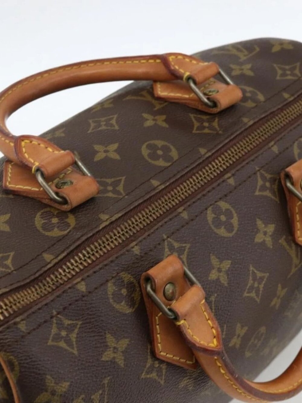 LOUIS VUITTON Monogram totem Speedy 30 Hand Bag - Picture 7 of 16
